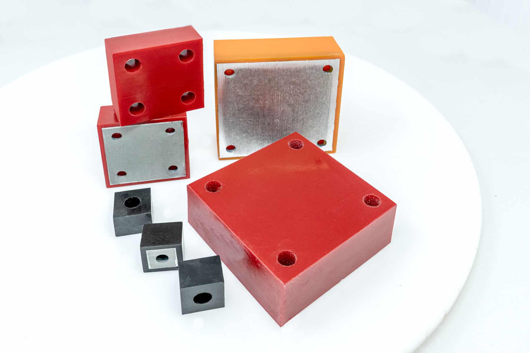 2" x 2" x 1" Square Bumper - SQU003 5 2" x 2" x 1" Square Bumper - SQU003 - Image 3