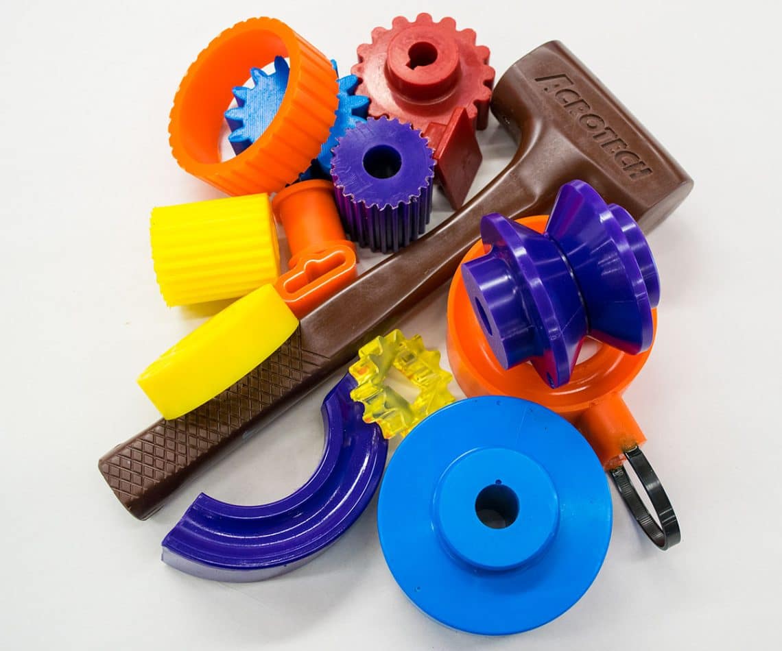 Custom molding Parts stack