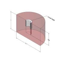 1" Round Bumper - ROF001 9 ROF001