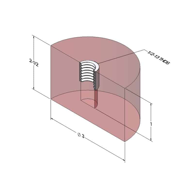 3" Round Bumper - ROF006 3 3" Round Bumper - ROF006