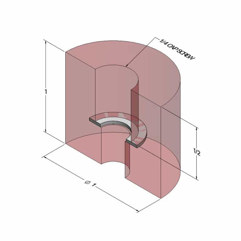1" Round Bumper - RON002 3 1" Round Bumper - RON002