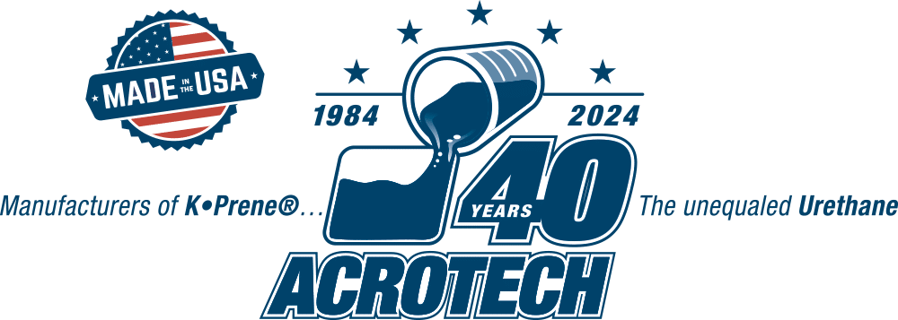 acrotech 40 years logo