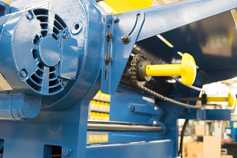 single point adjustment metal roller